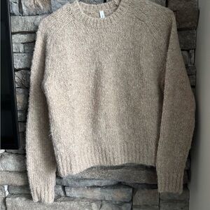 Aritzia Babaton Wool Beige Sweater